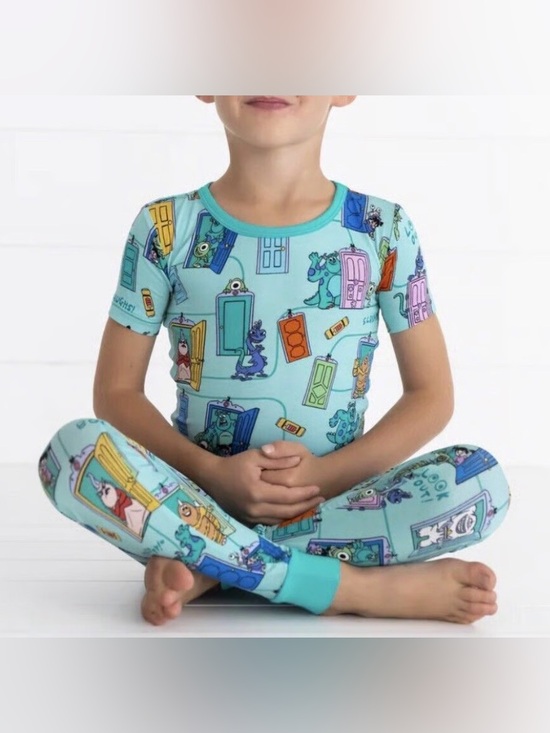 Little Sleepies Other - Little Sleepies Monsters Inc Scream Team bamboo pajama set, 2t